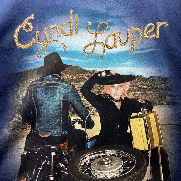Cyndi Lauper Other - Cyndi Lauper Full-Color Graphic T
